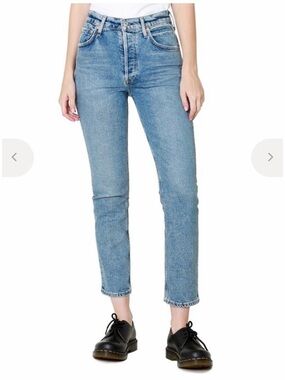Citizens of Humanity Jolene Jeans size  27 Button Fly High Rise Ankle Straight